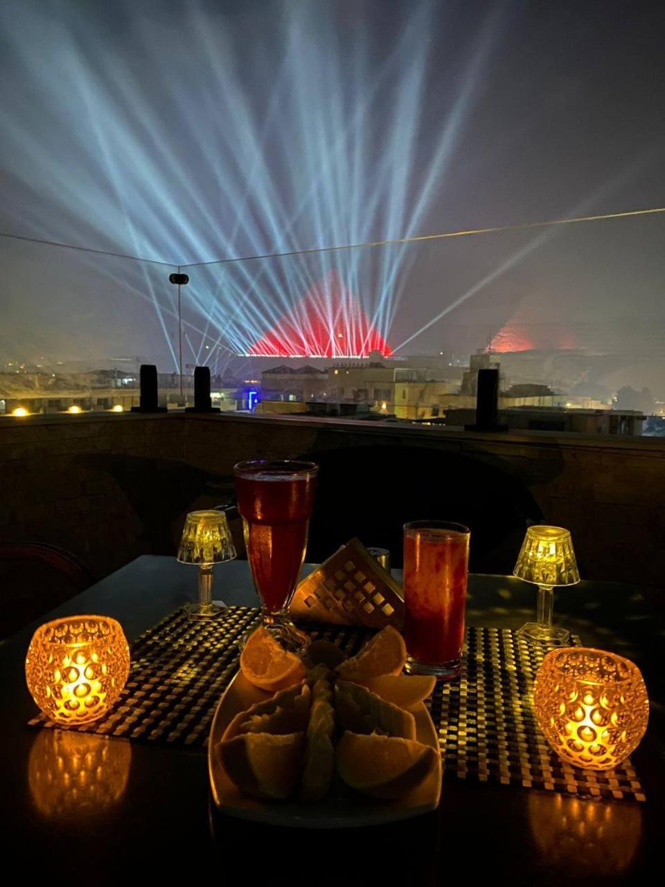Aziz Egypt Pyramids View Hotel Kafrat al Jabal Exterior photo